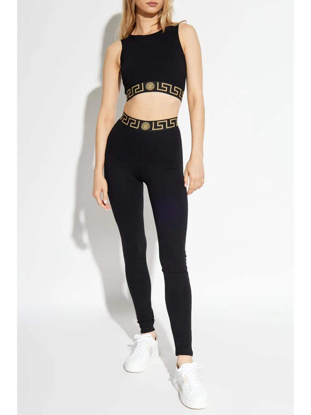 Greca Border Sports Bra