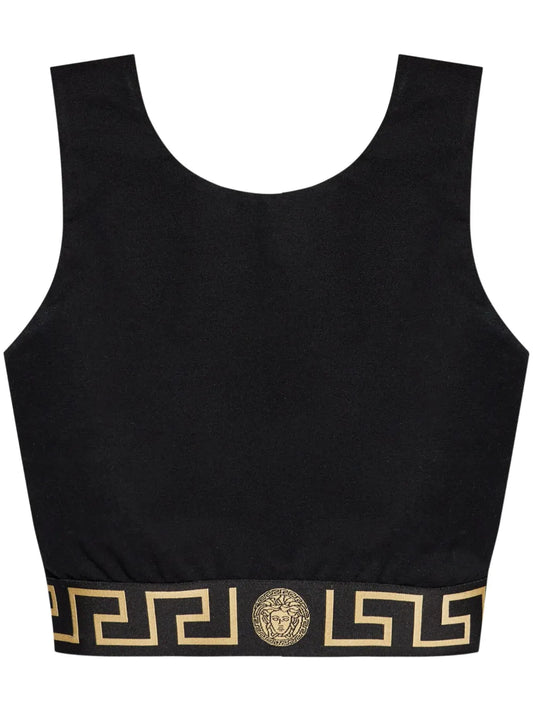 Greca Border Sports Bra