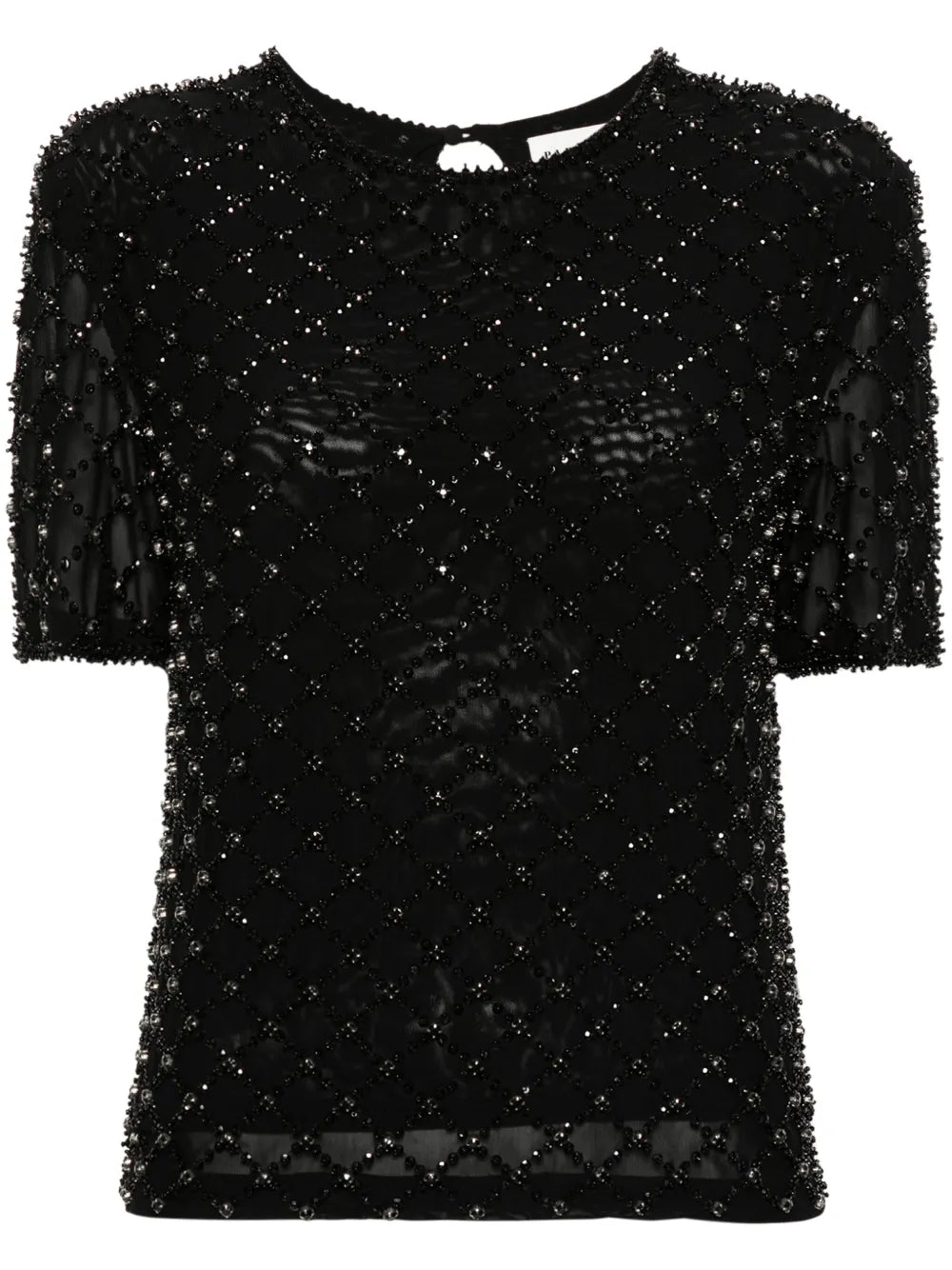 Bead-Embellished T-Shirt