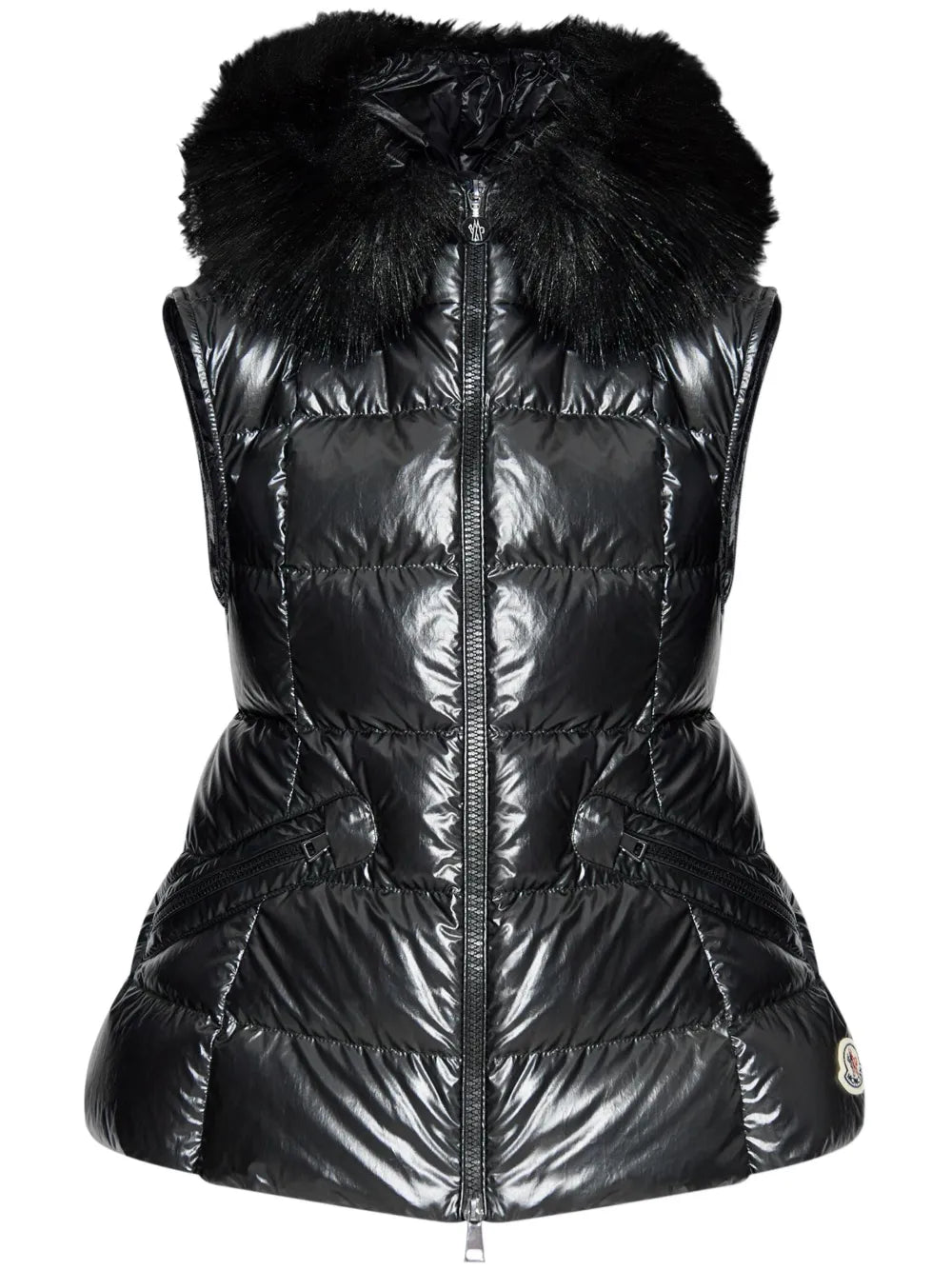 Anse Shearling-Collar Down Vest