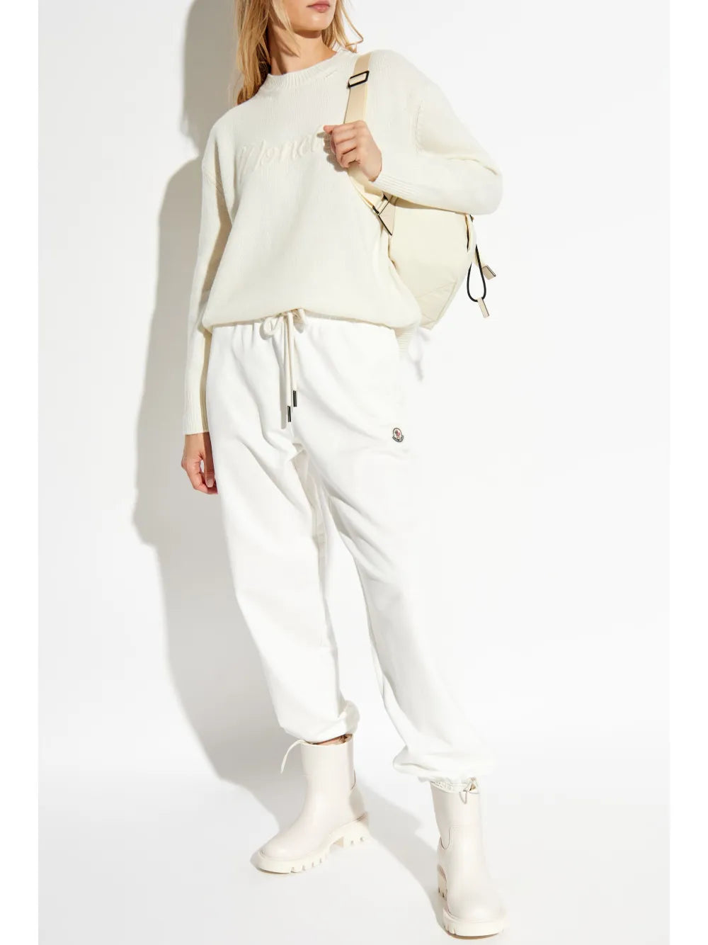 Embroidered-Logo Sweatshirt
