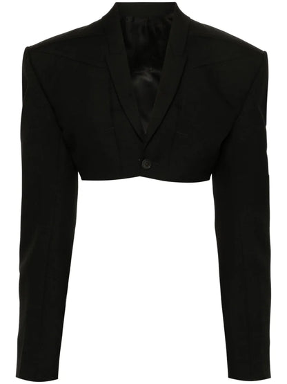 Tatlin Strap-Detail Cropped Blazer