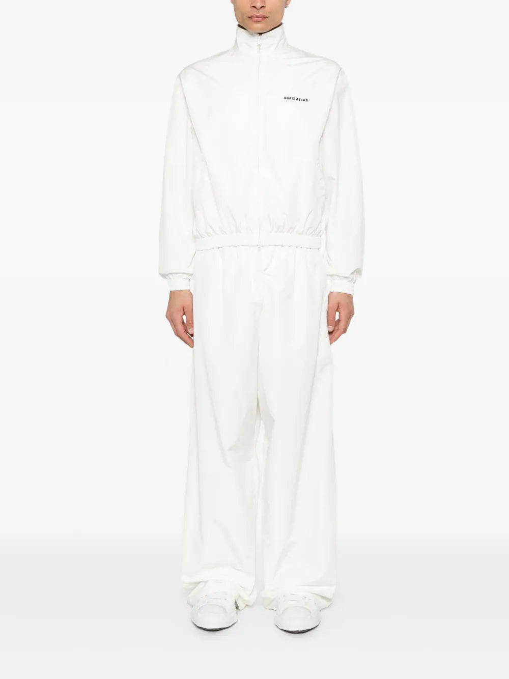 Wide-Leg Track Pants