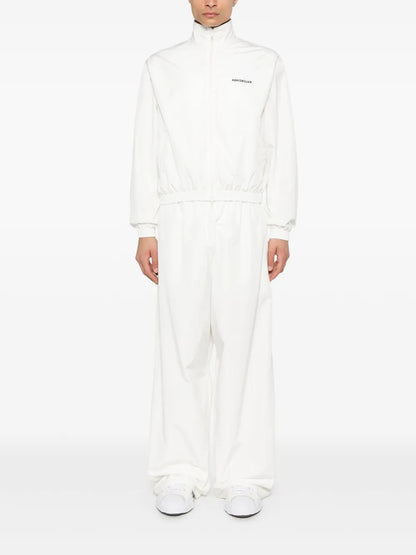 Wide-Leg Track Pants