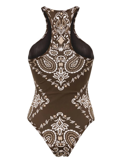 Bandana-Print Swimsuit