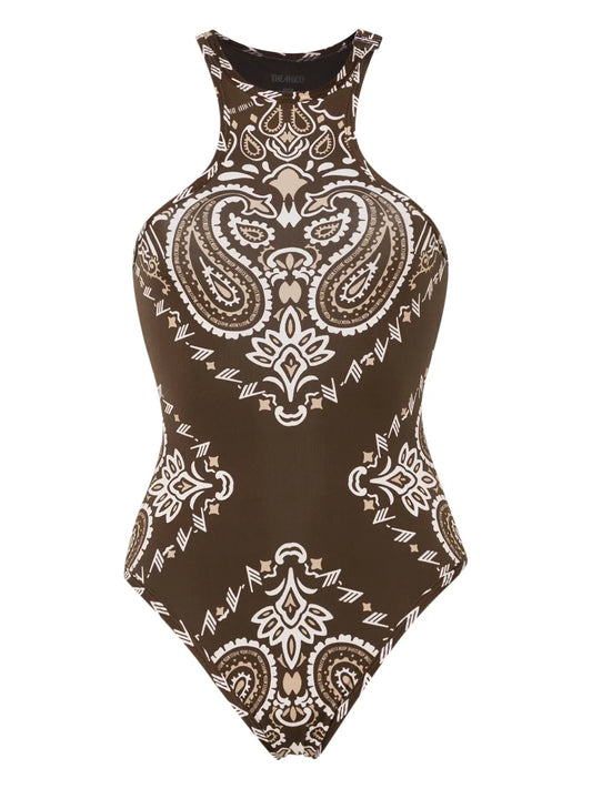 Bandana-Print Swimsuit