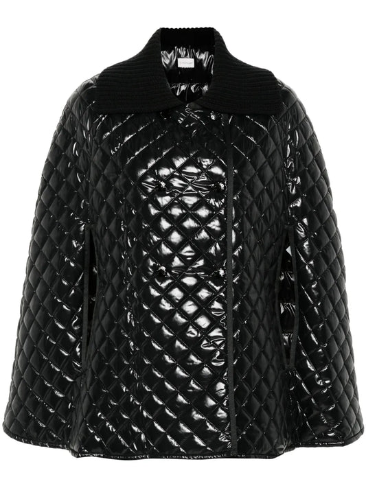 Quilted Down Cape
