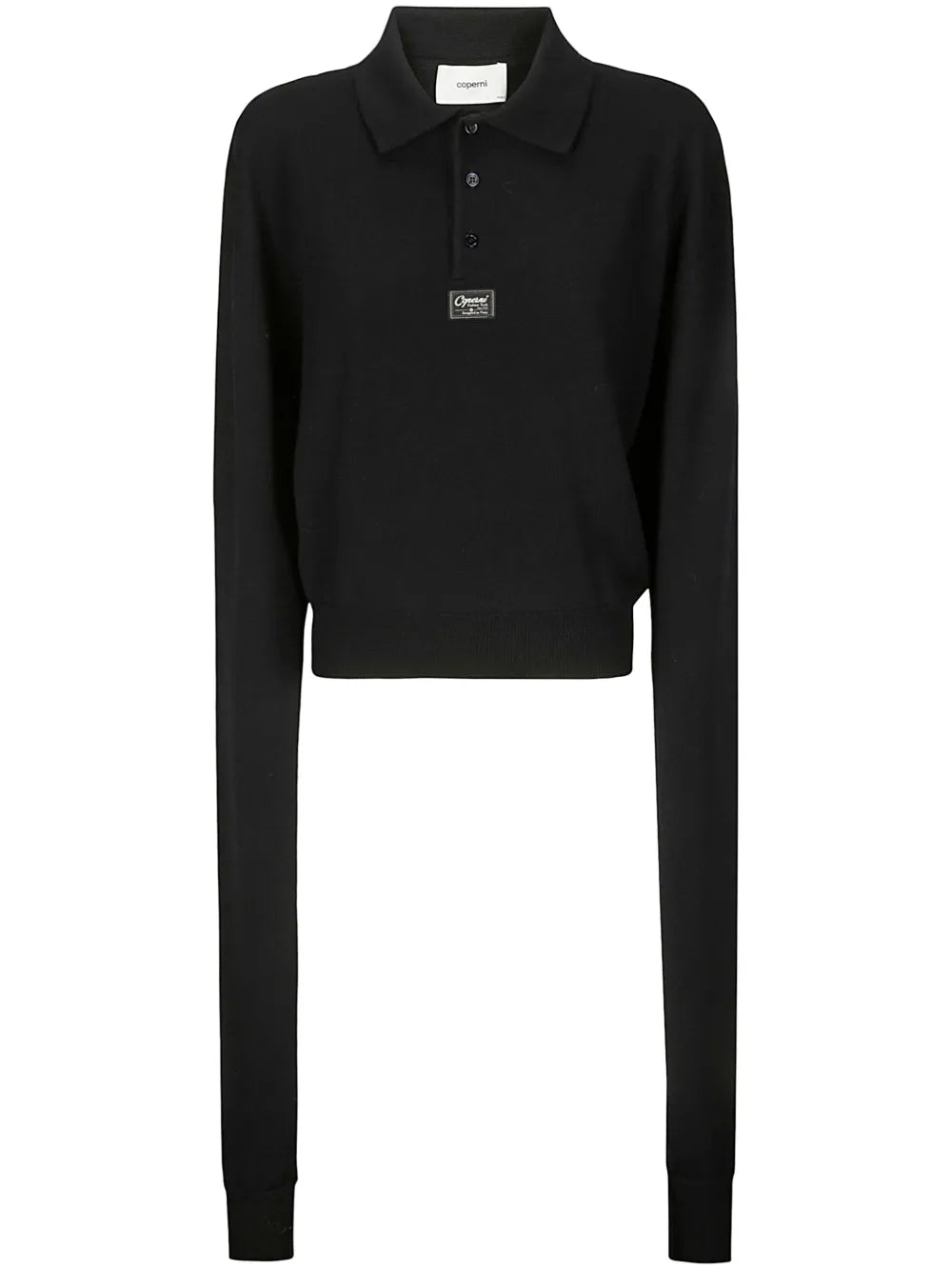 Logo-Appliqué Knit Polo Shirt