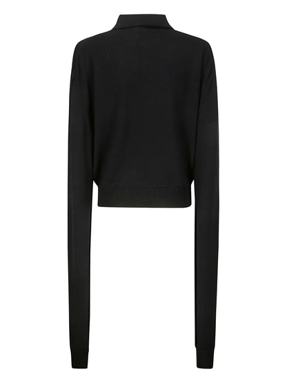 Logo-Appliqué Knit Polo Shirt