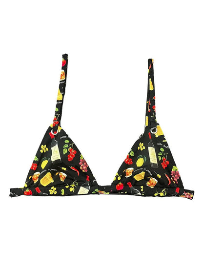 Grommet Triangle Bikini Top