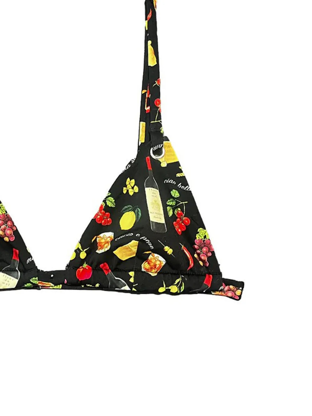 Grommet Triangle Bikini Top