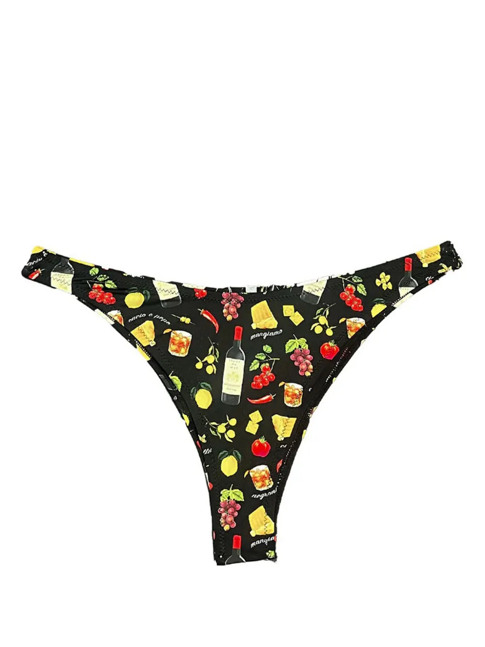 High-Leg Bikini Bottoms