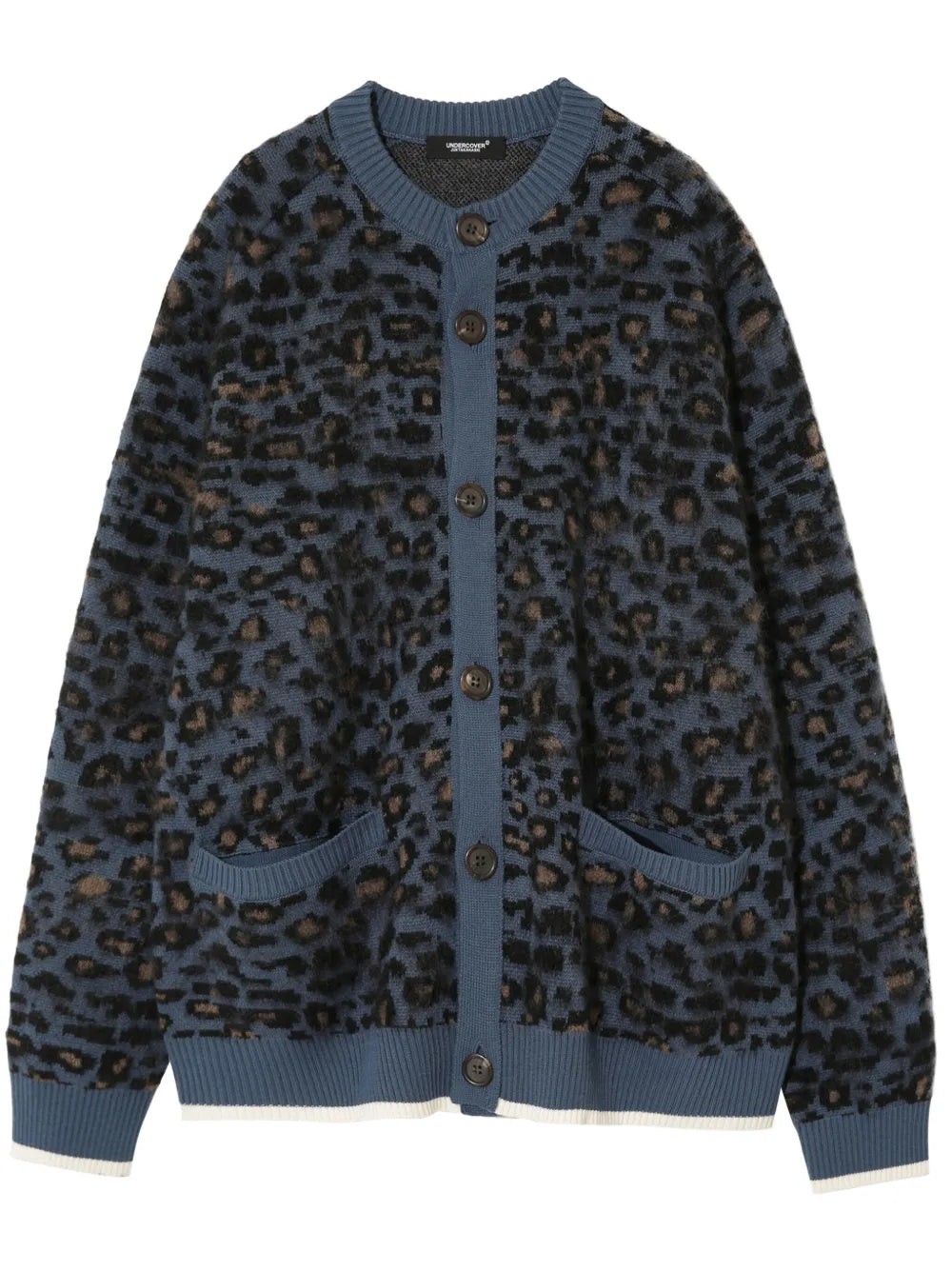 Leopard-Pattern Cardigan