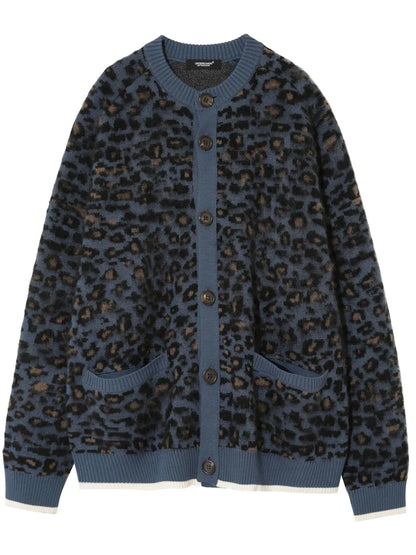 Leopard-Pattern Cardigan