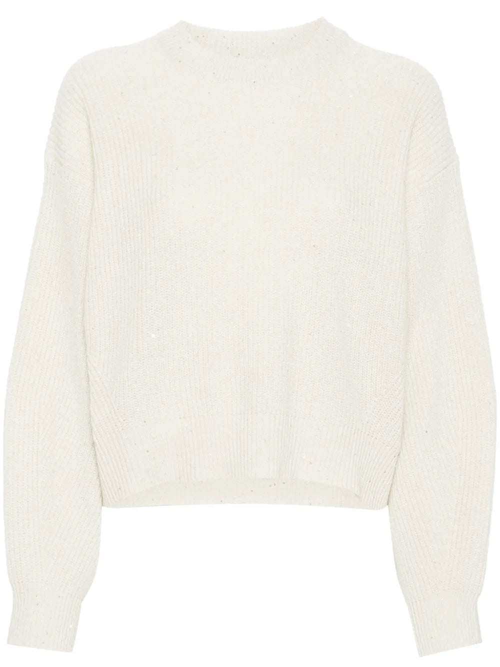 Sequin-Embellished Knitted Jumper