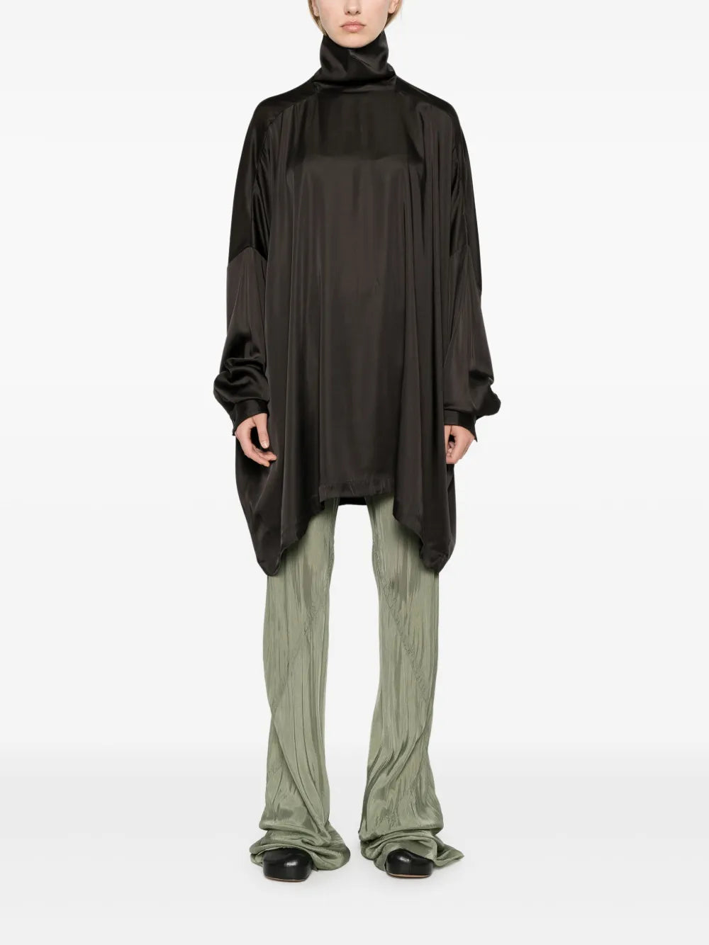 Tabard Satin Blouse