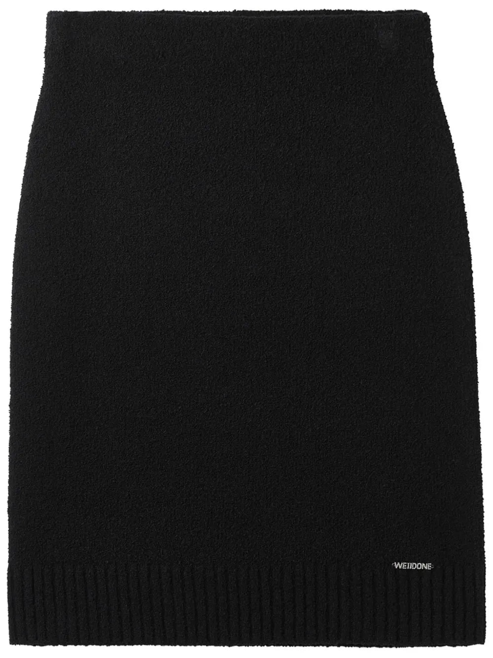 Ribbed High-Waisted Skirt