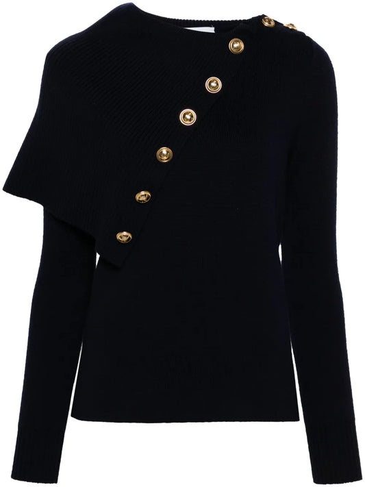 Fine-Knit Merino Wool Jumper