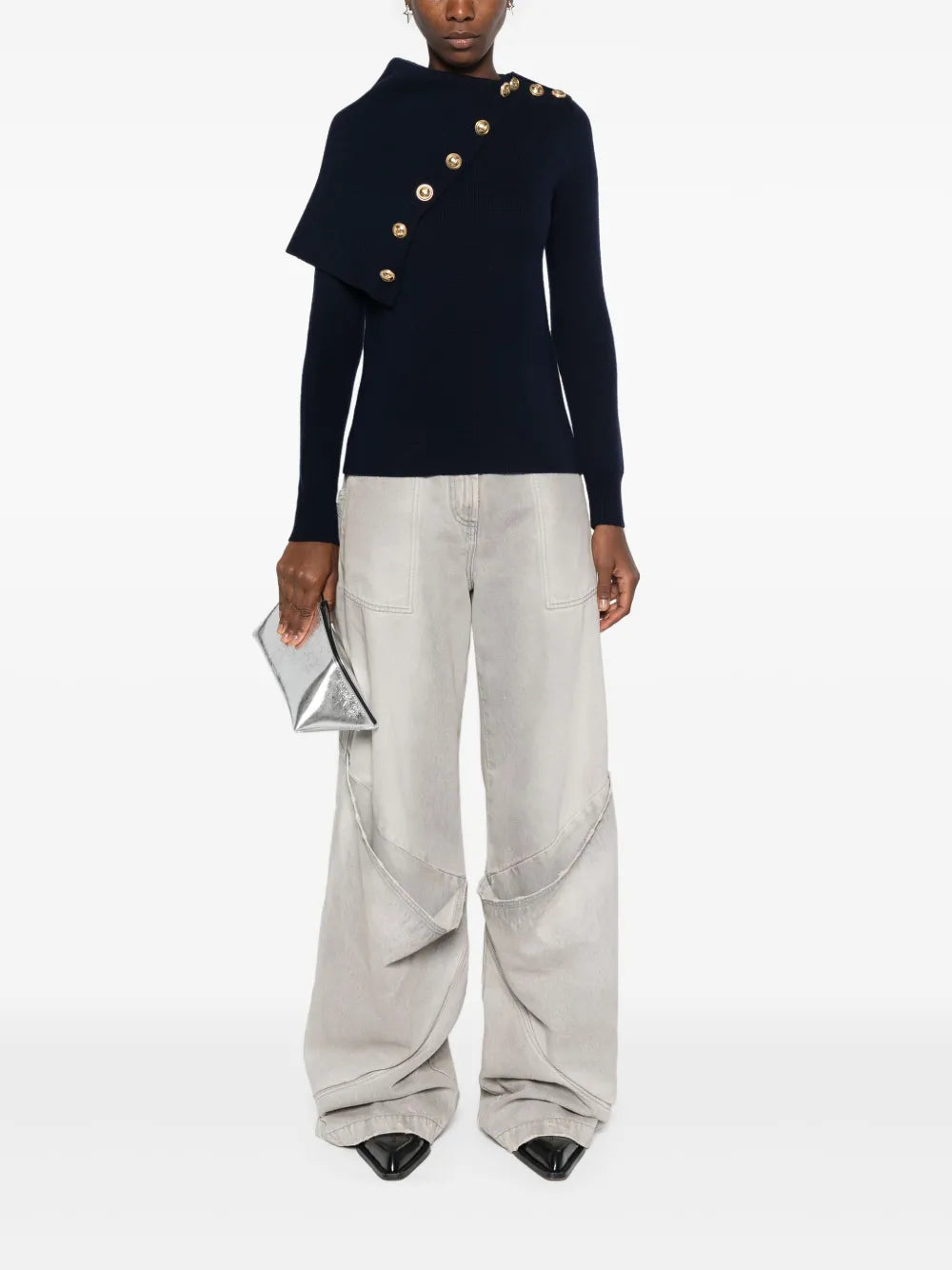 Fine-Knit Merino Wool Jumper