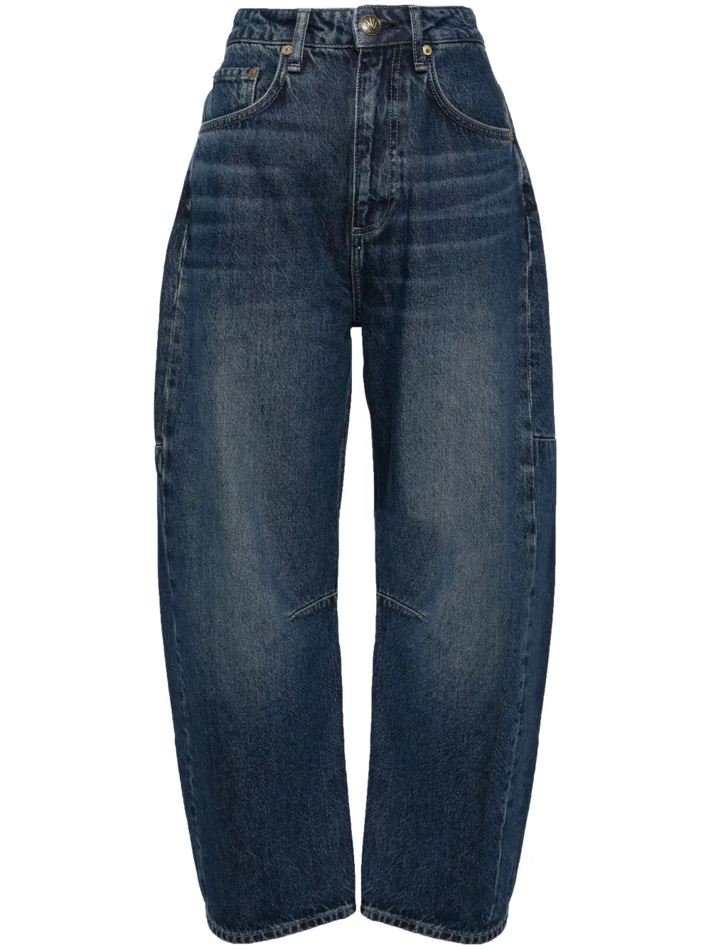 Charlie Ankle Barrel-Leg Jeans