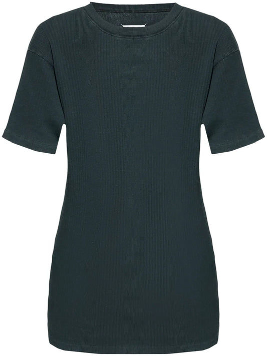 Cotton Ribbed T-Shirt