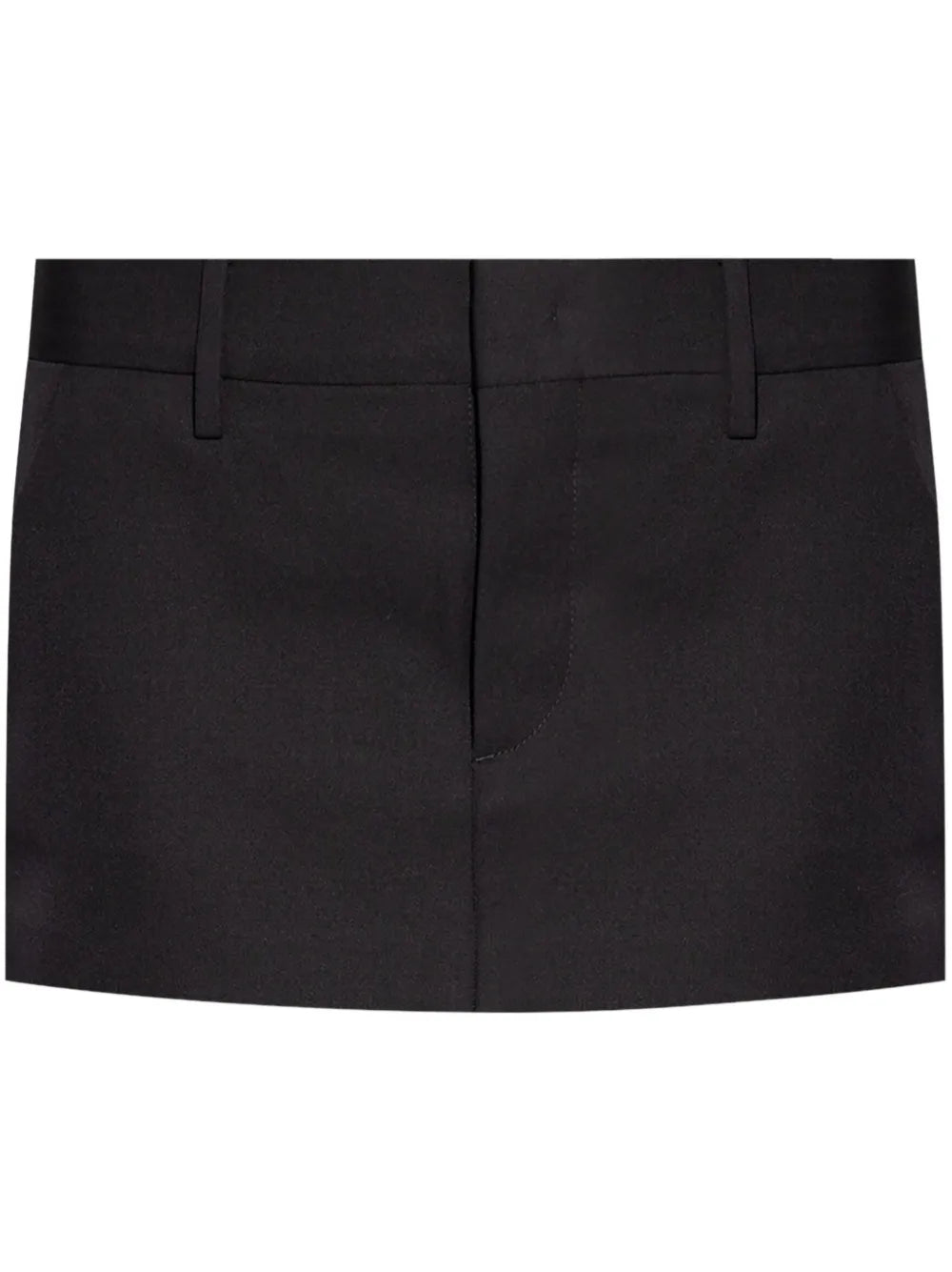 Wool Mini Skirt