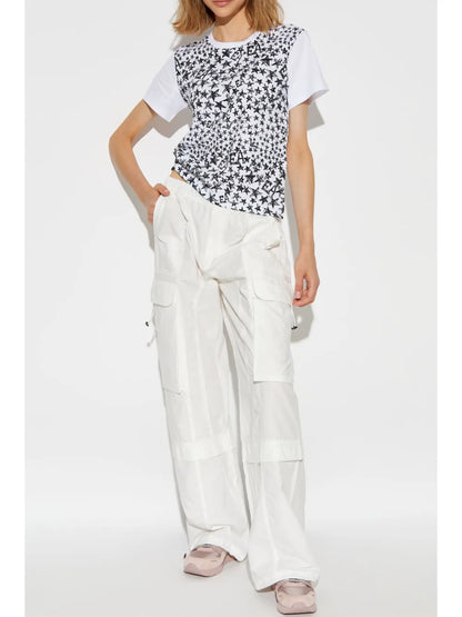 Star-Print Cotton T-Shirt
