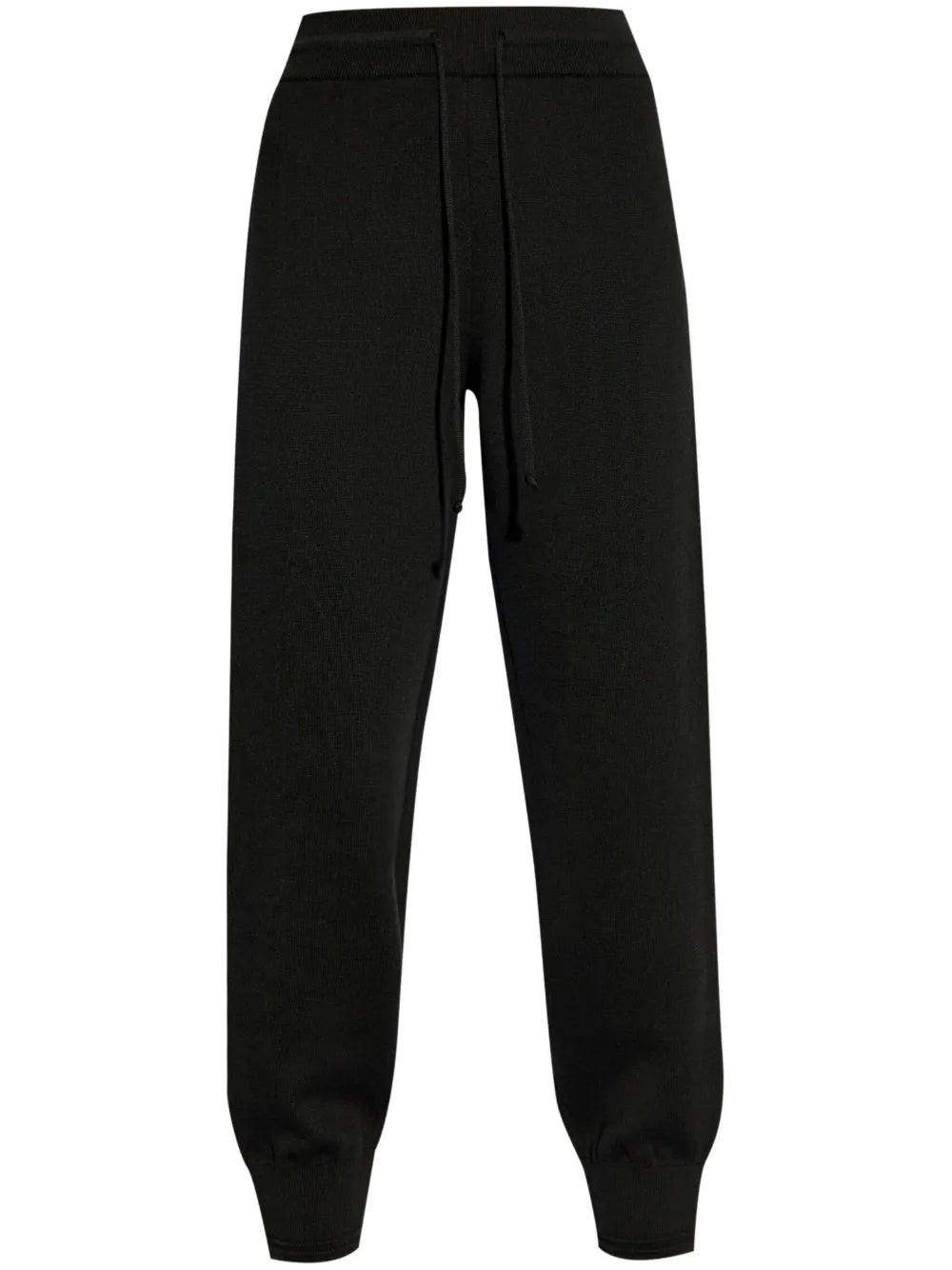 Embroidered-Logo Knitted Track Pants