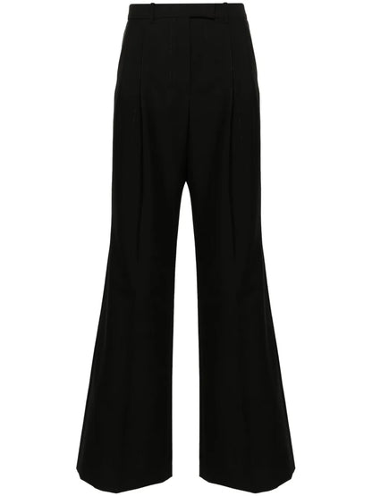 High-Waist Palazzo Trousers