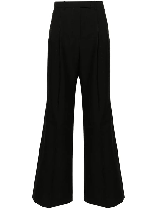 High-Waist Palazzo Trousers