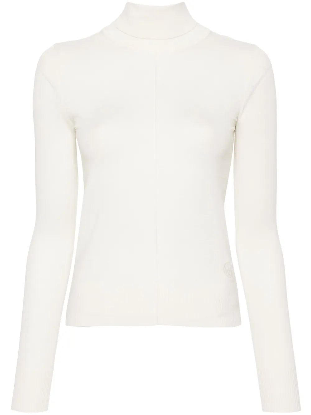 Logo-Embroidered Roll-Neck Jumper