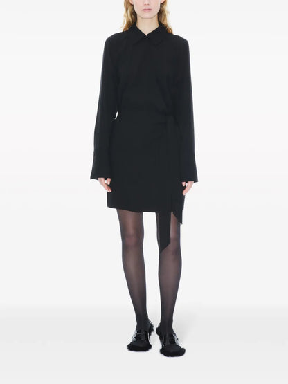 Wrap Shirt Dress