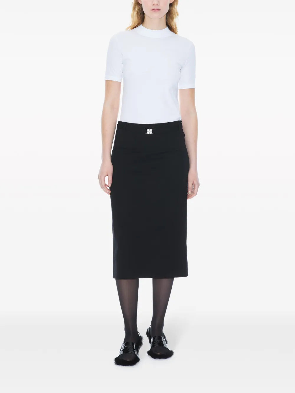Mock-Neck T-Shirt