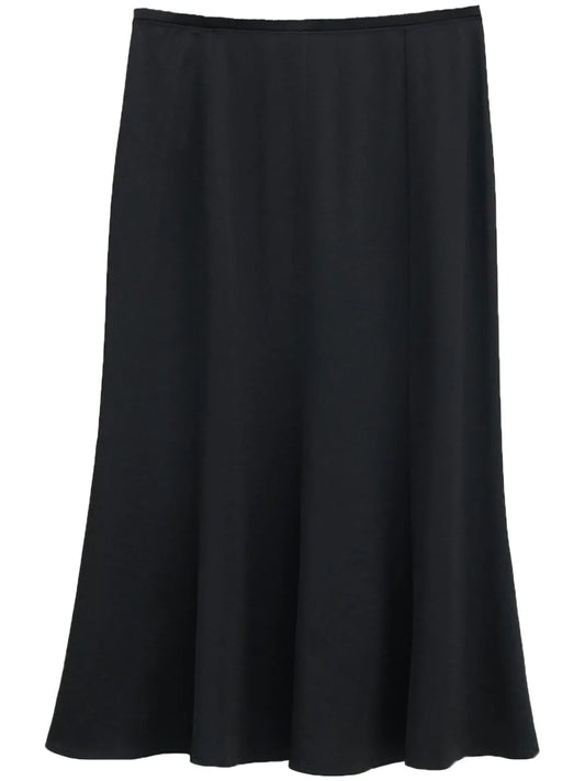 Elasticated Waist Midi Skirt