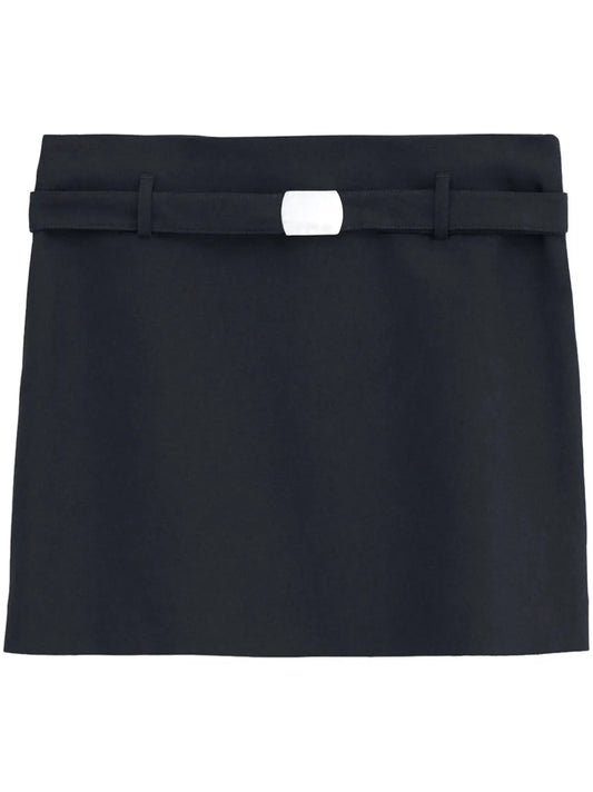 Belted Mini Skirt