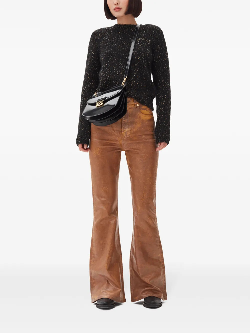 Logo-Embroidered Crew-Neck Jumper