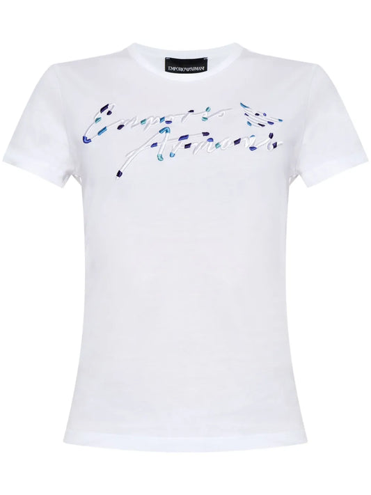 Logo-Embroidered Cotton T-Shirt
