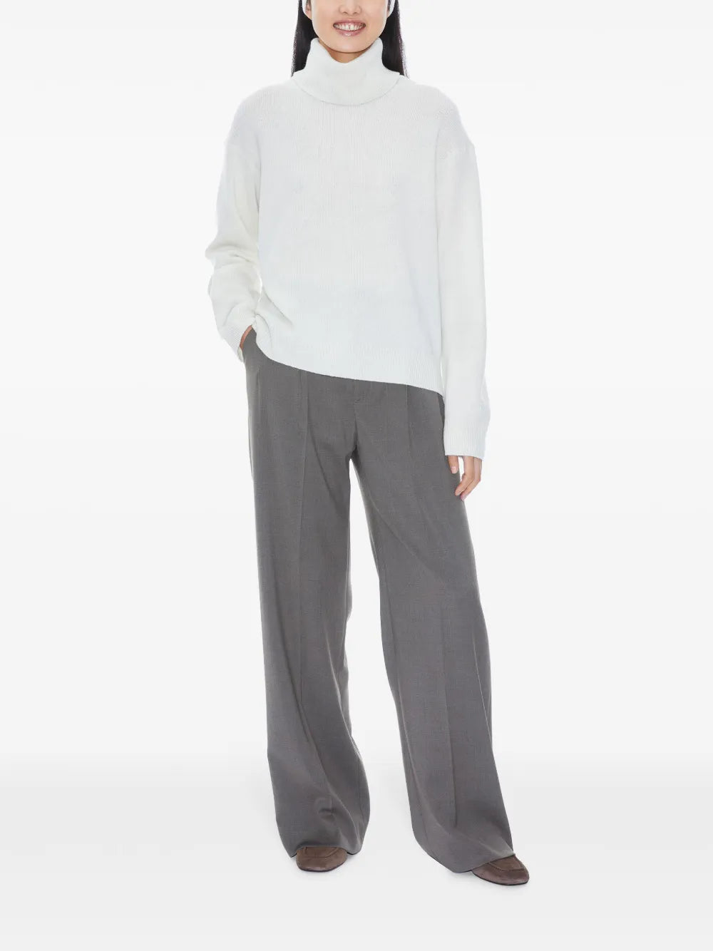Relaxed Roll-Neck Jumper