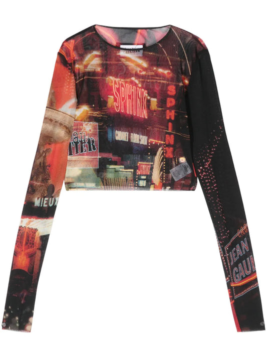 The Red Pigalle Crop Top