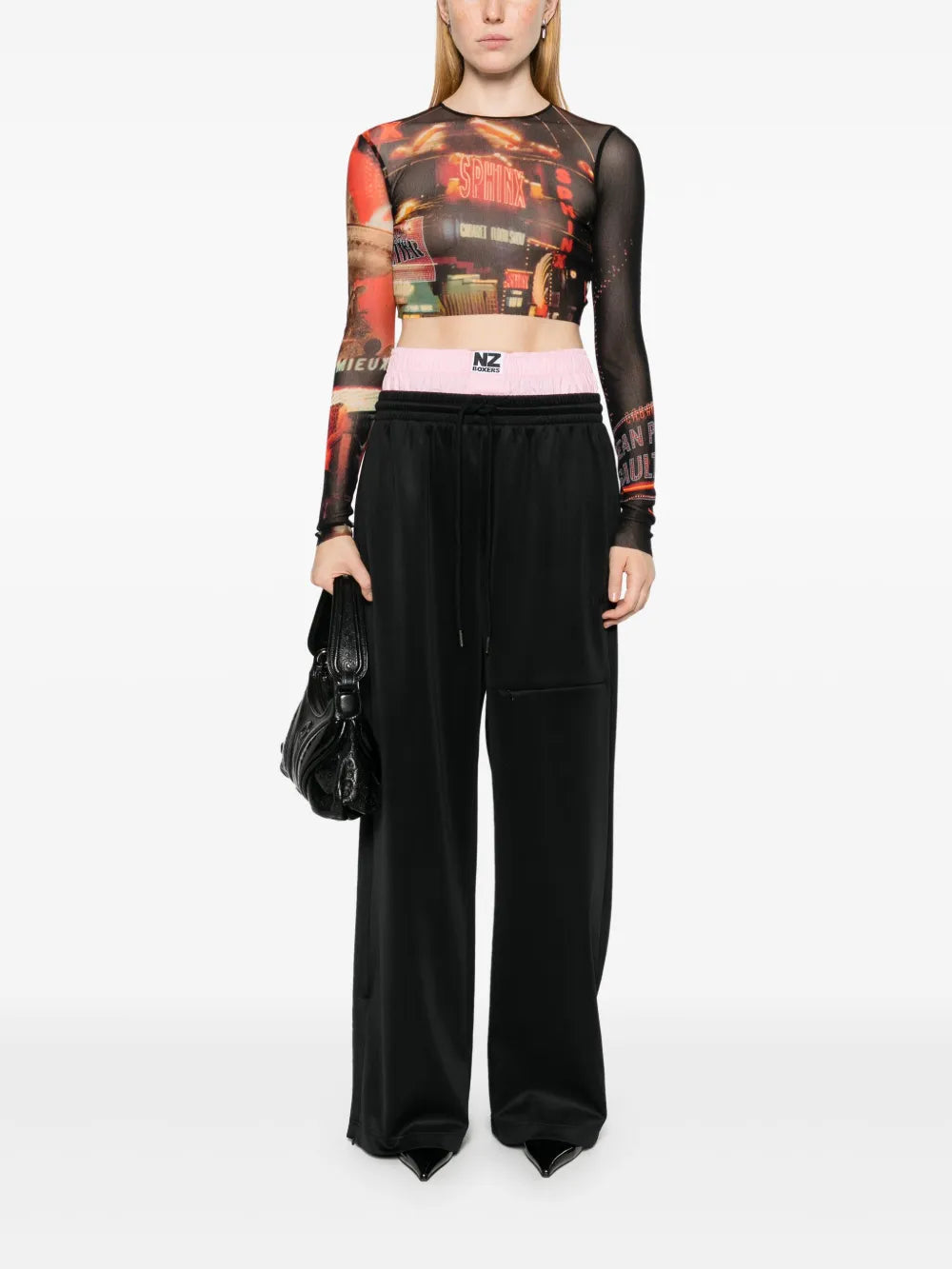 The Red Pigalle Crop Top