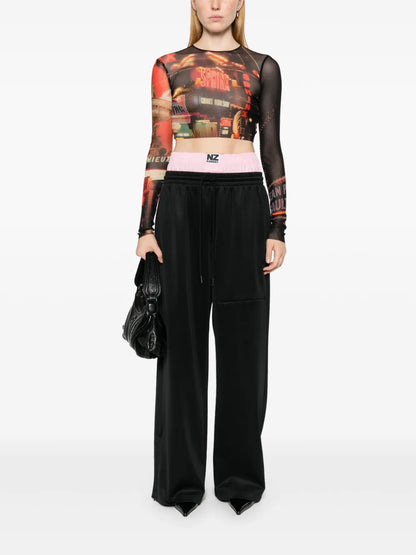 The Red Pigalle Crop Top