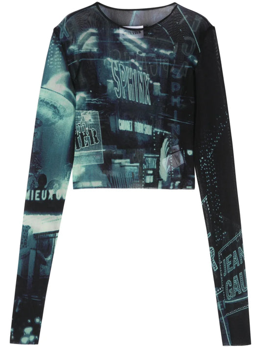 The Blue Pigalle Top