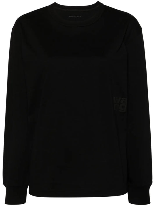 Raised-Logo Long-Sleeve T-Shirt