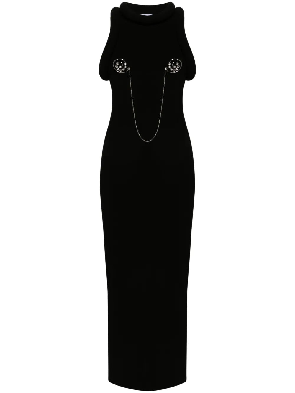 3D-Knit Maxi Dress