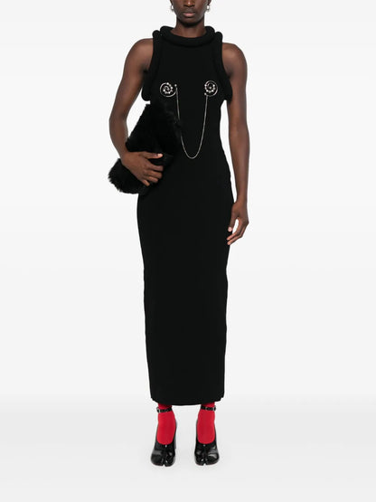 3D-Knit Maxi Dress
