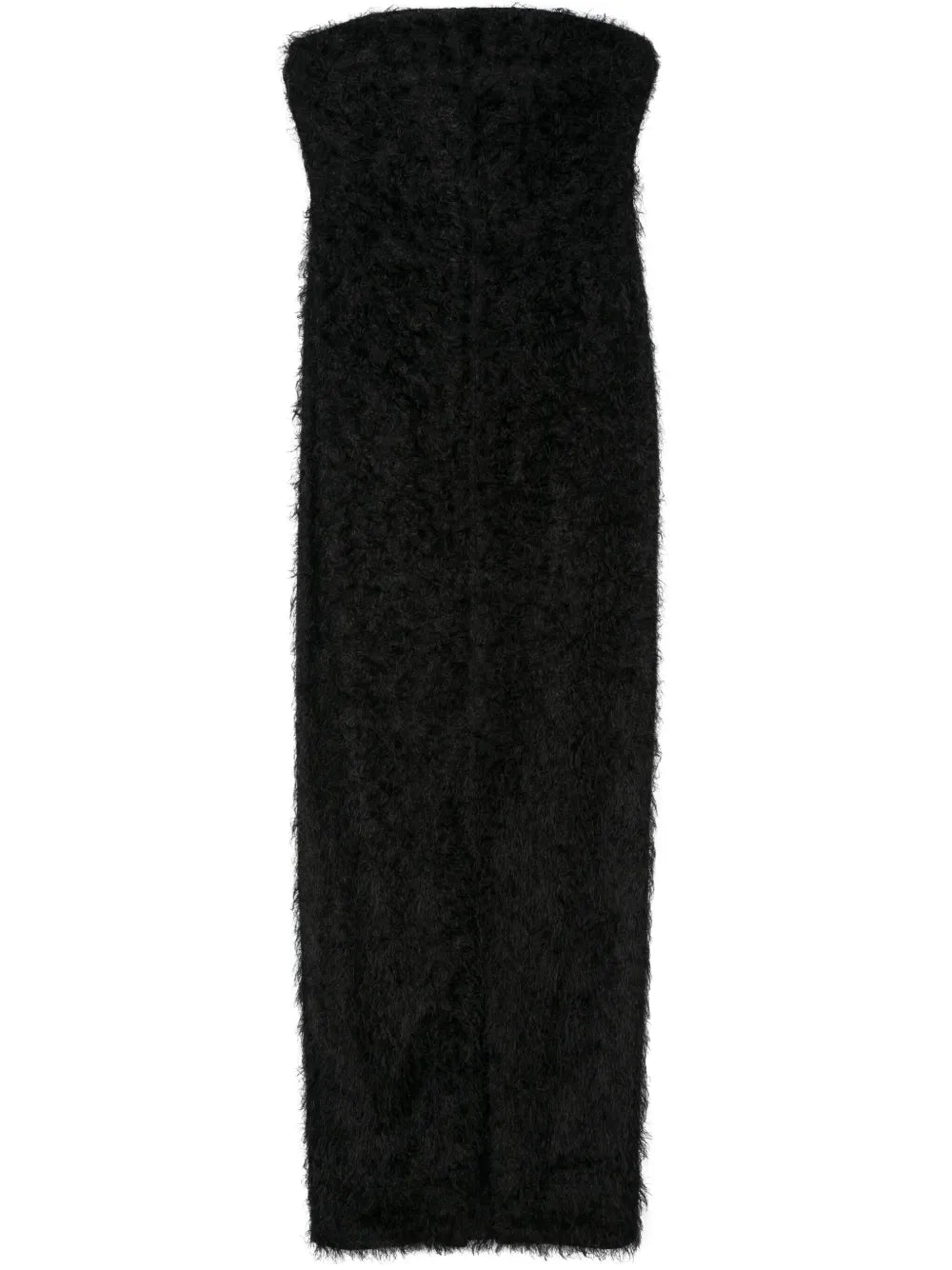 Strapless Fil-Coupé Dress