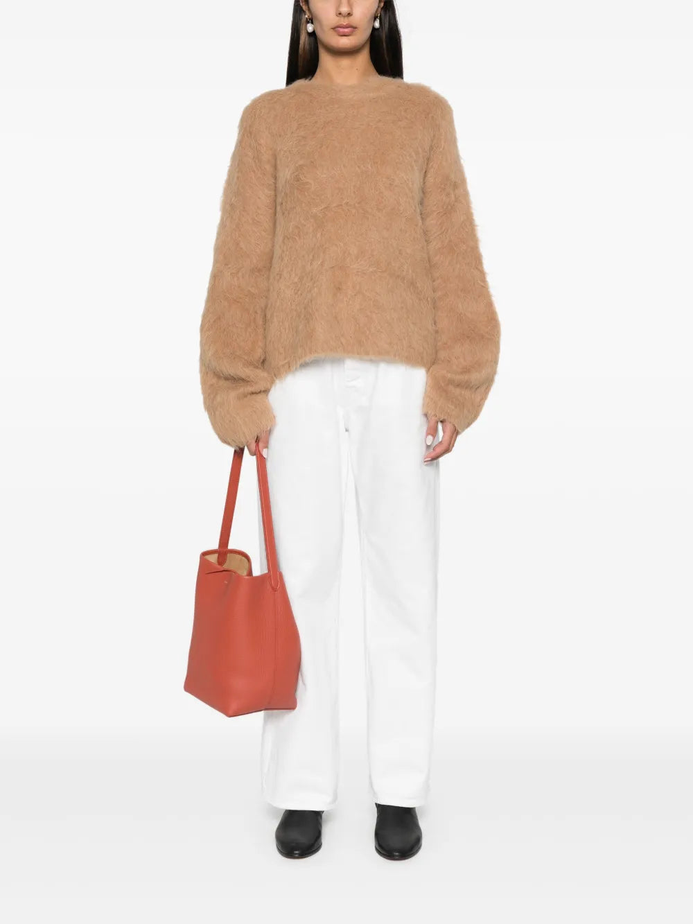 Brushed-Finish Sweater
