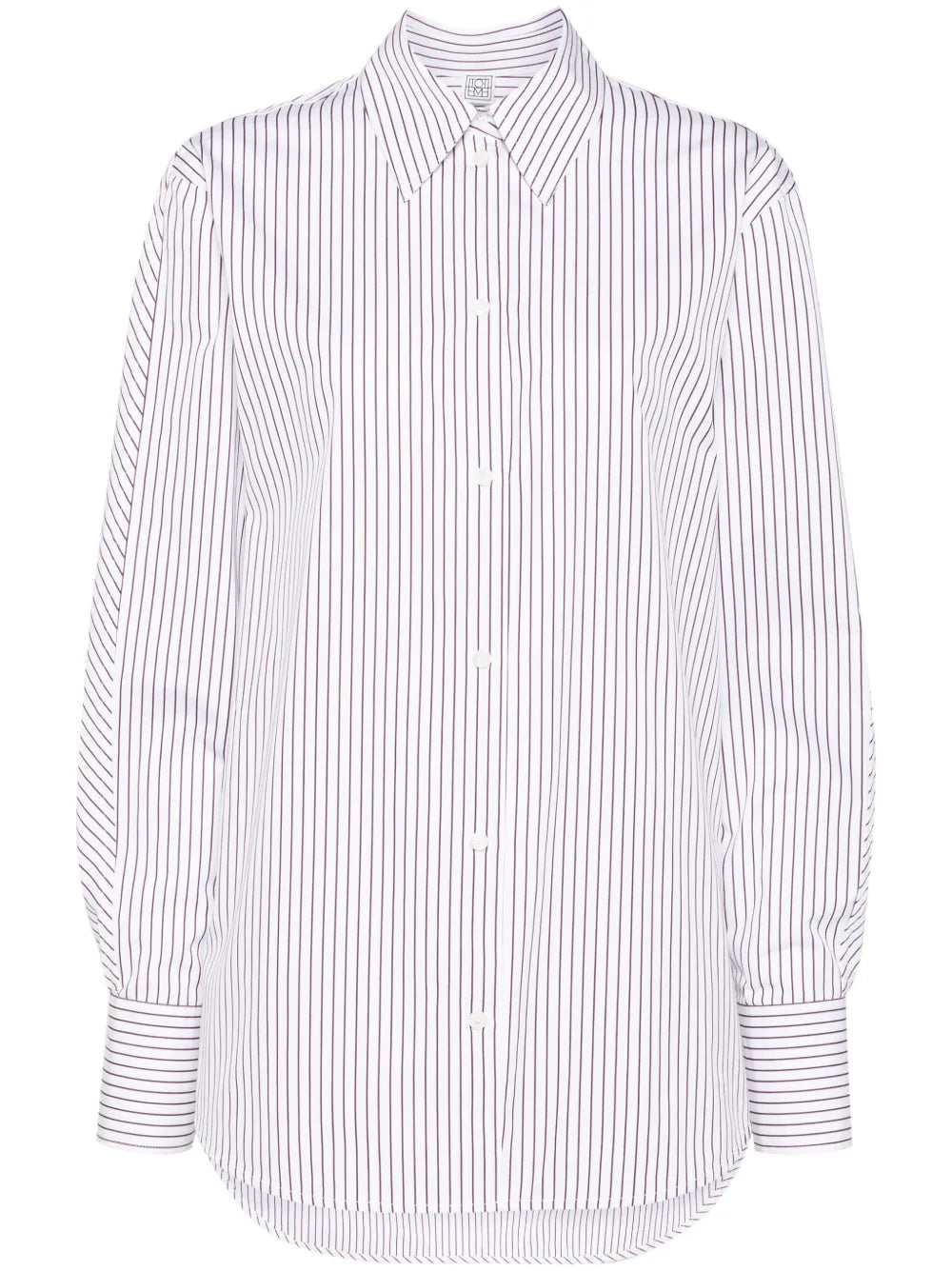 Wide-Sleeve Poplin Shirt