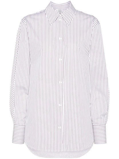Wide-Sleeve Poplin Shirt