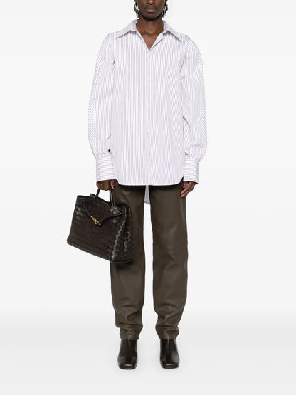 Wide-Sleeve Poplin Shirt